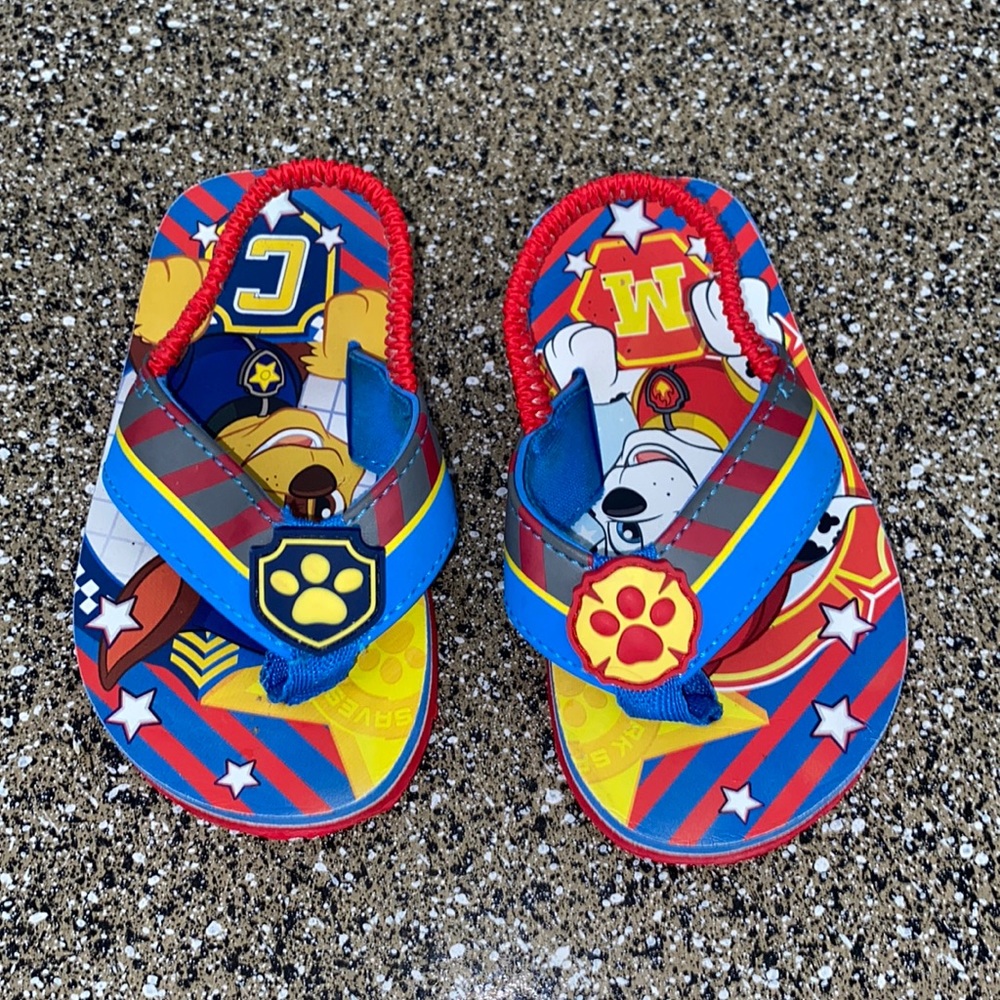 USED Paw Patrol Sandals